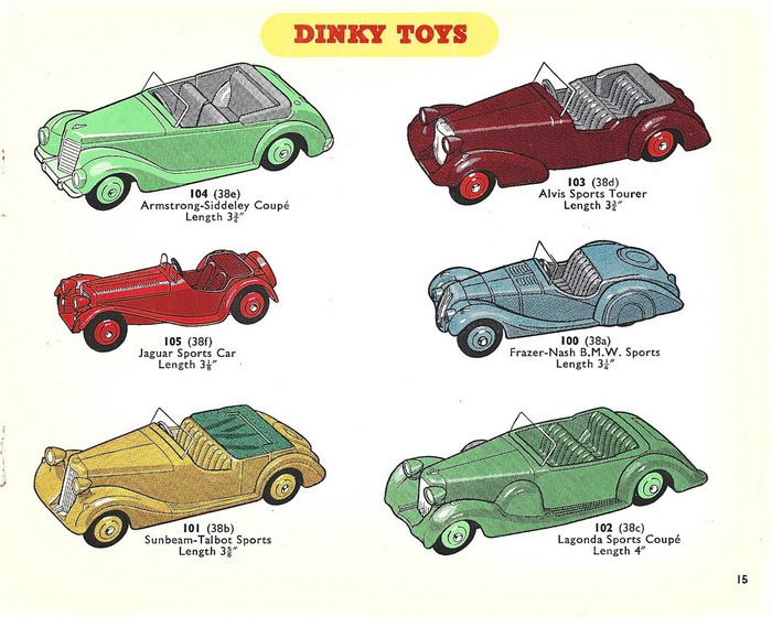 20. Dinky Toys 38f Jaguar